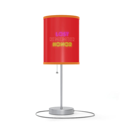 Lamp on a Stand, US|CA plug: Volleyball Red