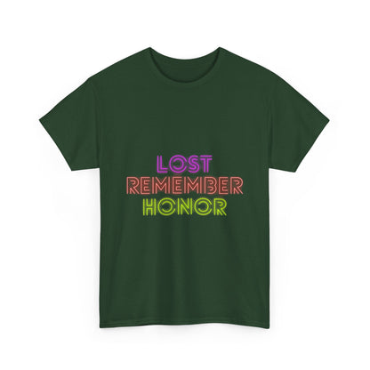 Heavy Cotton Tee: Lost Remember Honor #2