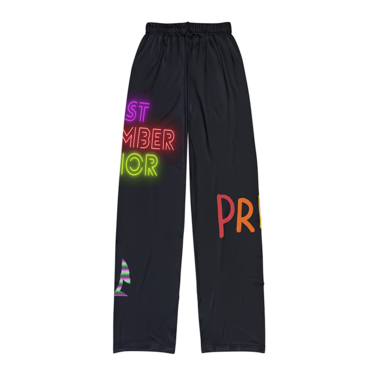 Kids Pajama Pants: LGBTQ Pride Black