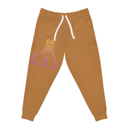 Athletic Joggers: Bowling Lite Brown