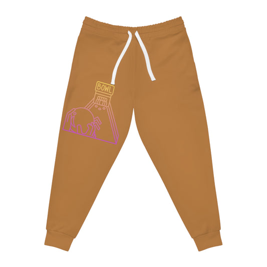 Athletic Joggers: Bowling Lite Brown