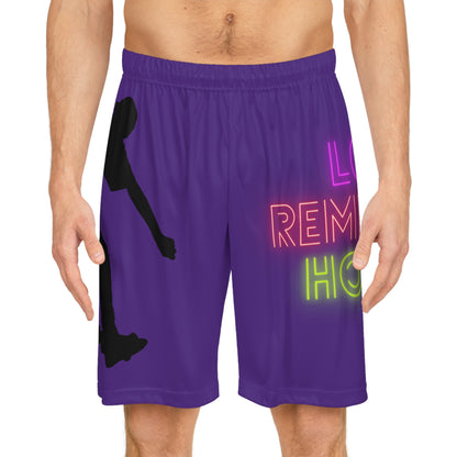 Basketball Shorts: Skateboarding Purple