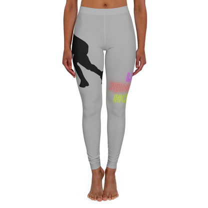 Women's Spandex Leggings: Hockey Lite Grey