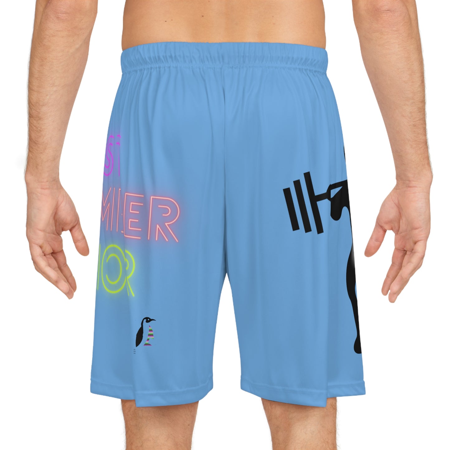 Basketball Shorts: Weightlifting Lite Blue