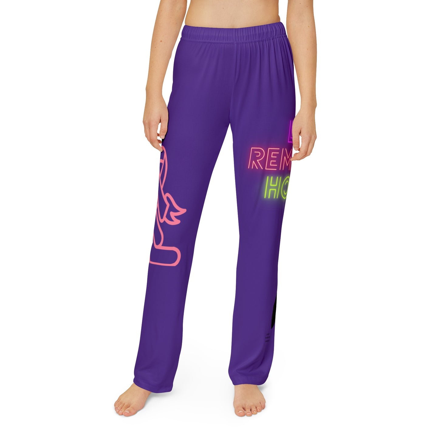 Kids Pajama Pants: Fight Cancer Purple