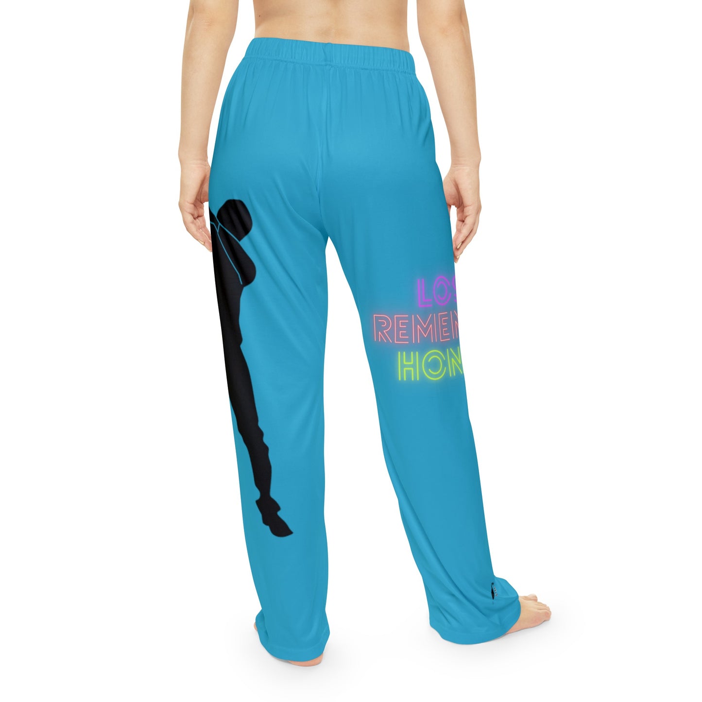 Women's Pajama Pants: Dance Turquoise