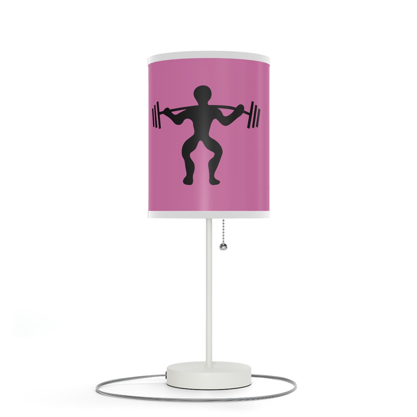 Lamp on a Stand, US|CA plug: Weightlifting Lite Pink 