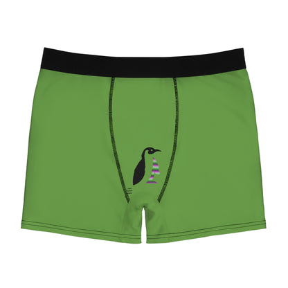 Men's Boxer Briefs: Racing Green