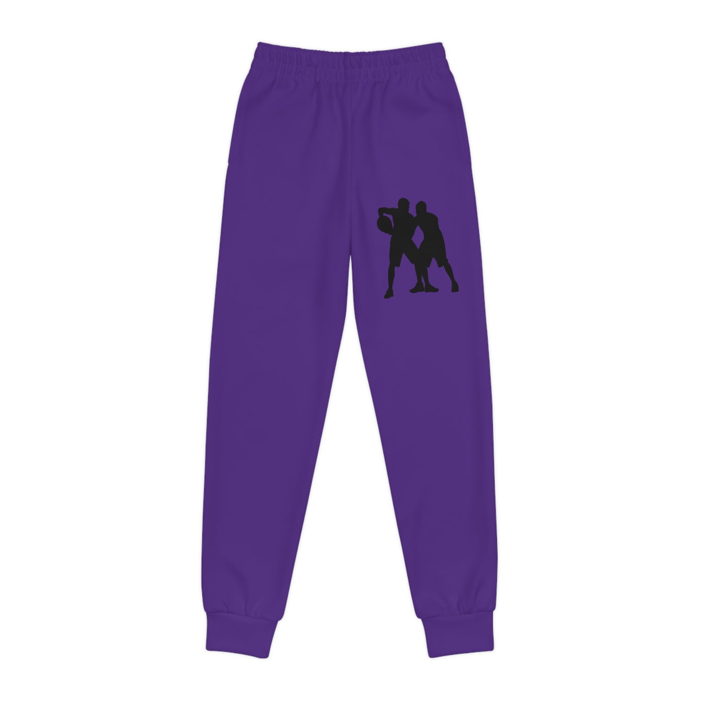 Youth Joggers: Basketball Purple