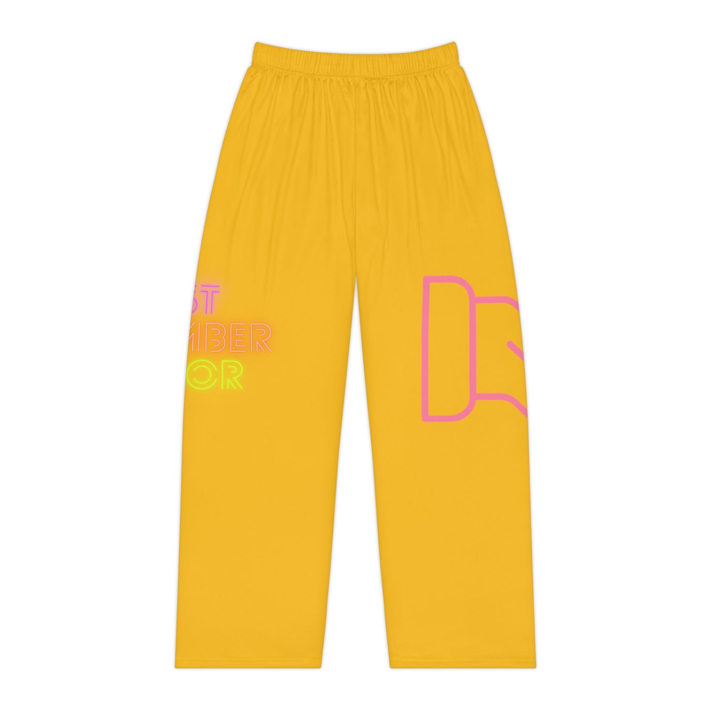 Women's Pajama Pants: Fight Cancer Yellow