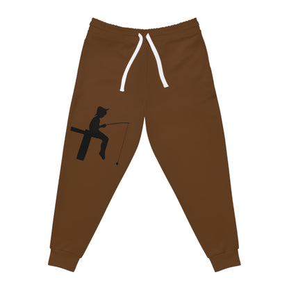 Athletic Joggers: Fishing Brown