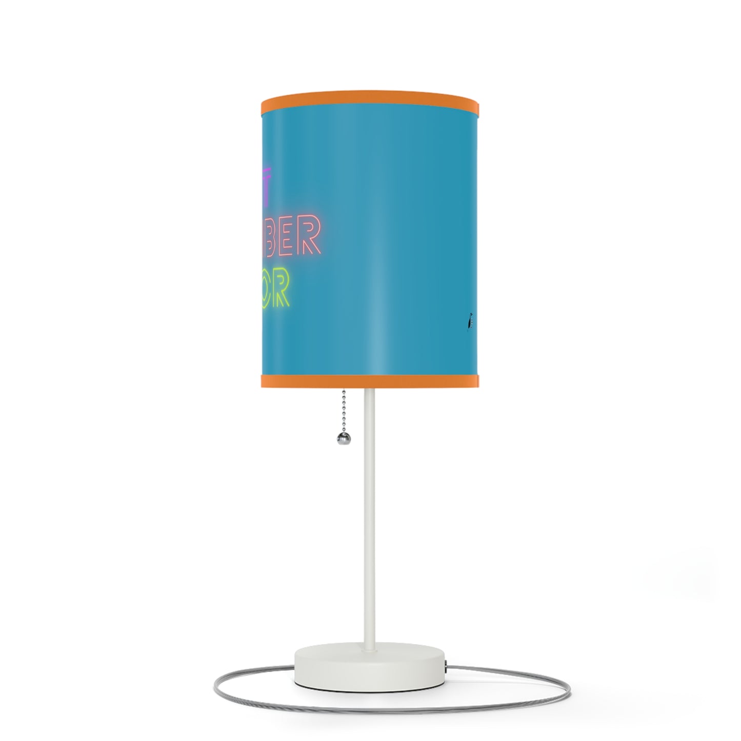 Lamp on a Stand, US|CA plug: Lost Remember Honor Turquoise