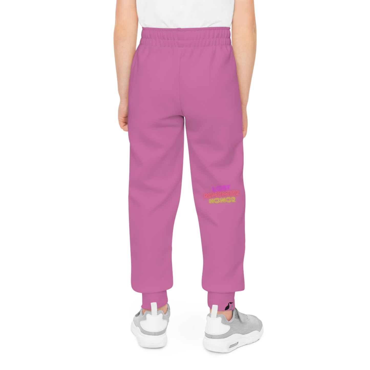 Youth Joggers: Golf Lite Pink