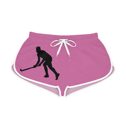 Women's Relaxed Shorts: Hockey Lite Pink