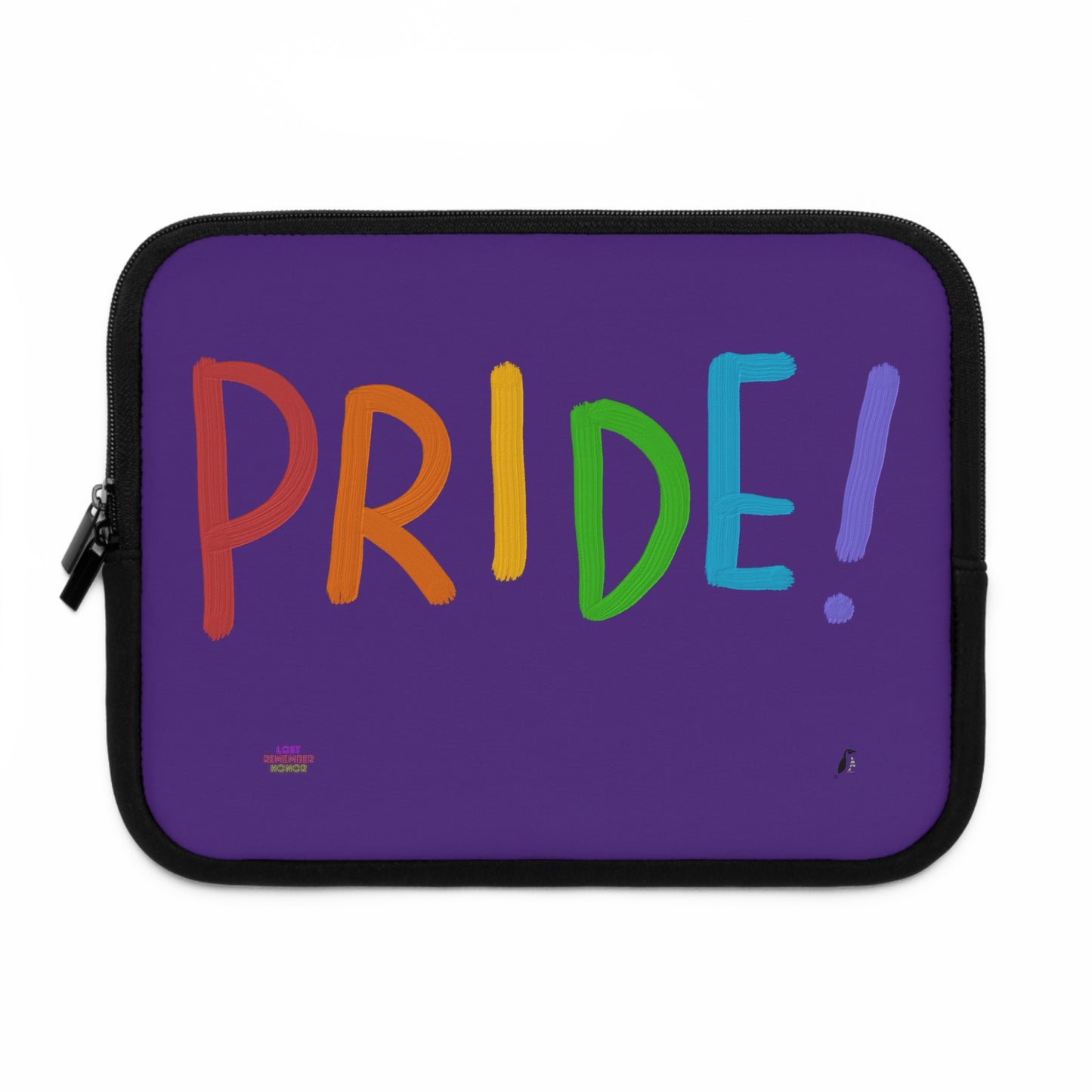 Laptop Sleeve: LGBTQ Pride Purple