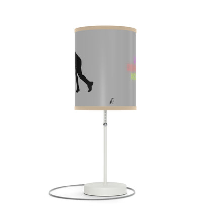 Lamp on a Stand, US|CA plug: Hockey Lite Grey