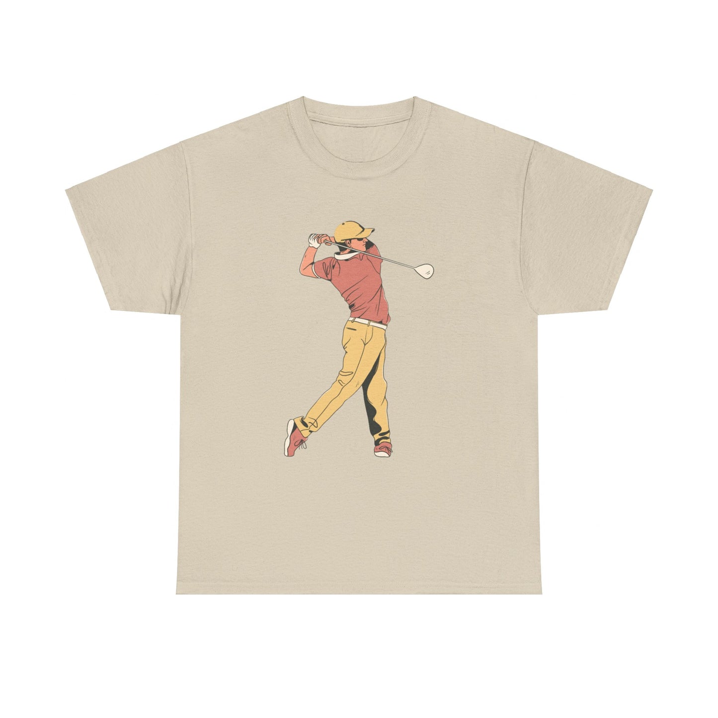 Heavy Cotton Tee: Golf #1