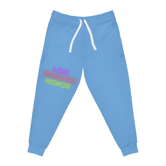 Athletic Joggers: Lost Remember Honor Lite Blue