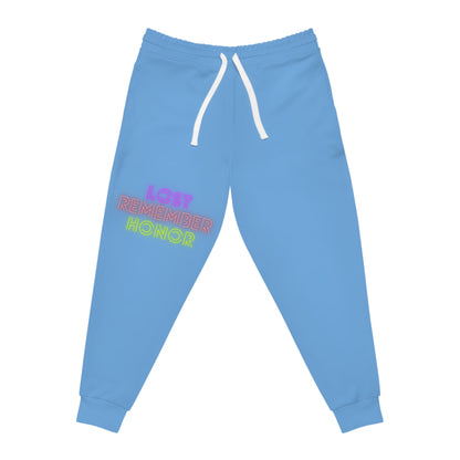 Athletic Joggers: Lost Remember Honor Lite Blue