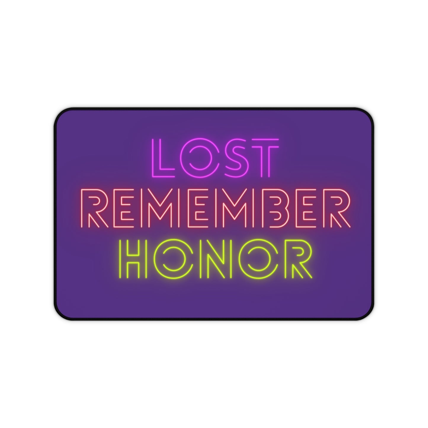 Desk Mat: Lost Remember Honor Purple