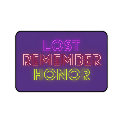 Desk Mat: Lost Remember Honor Purple