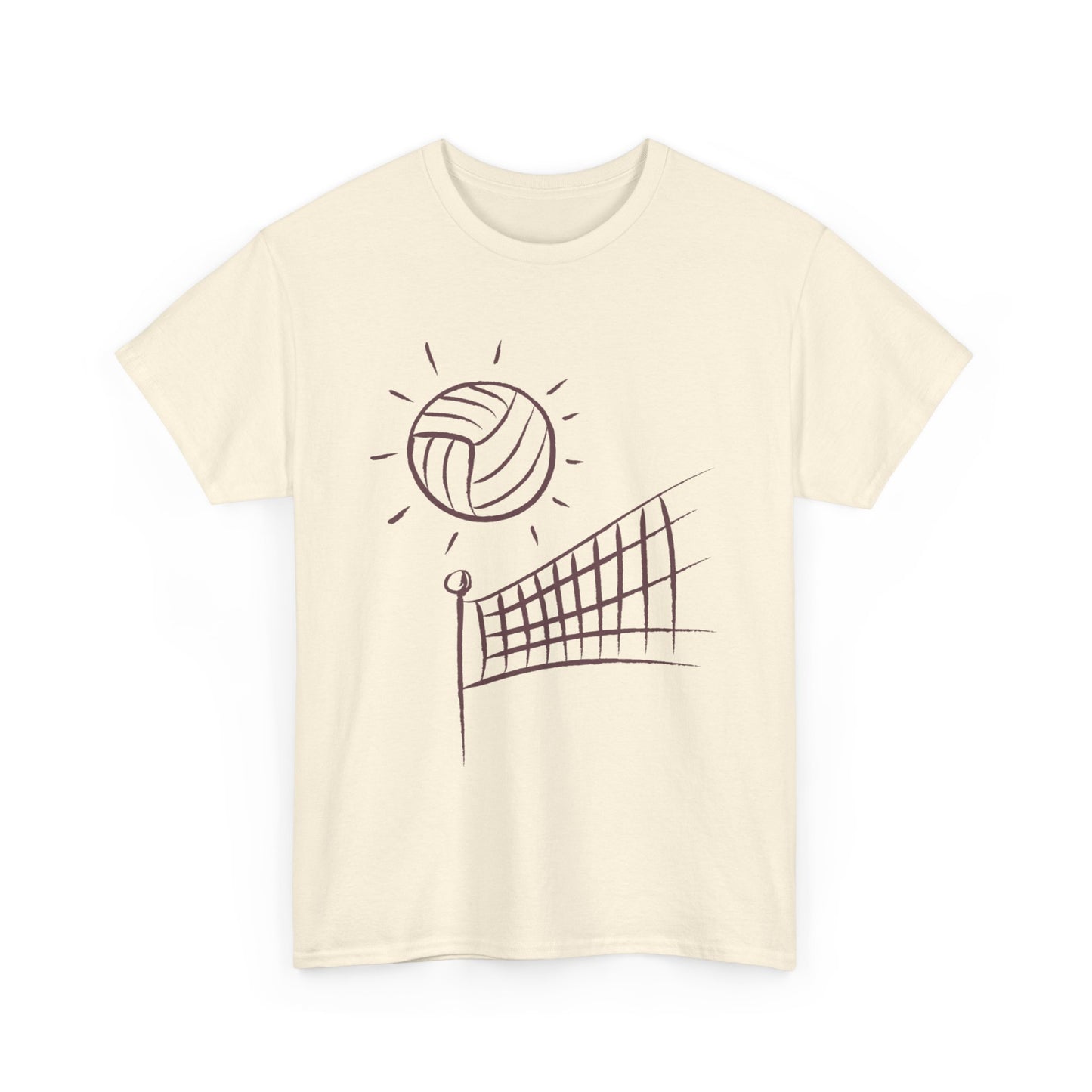 Heavy Cotton Tee: Volleyball #2