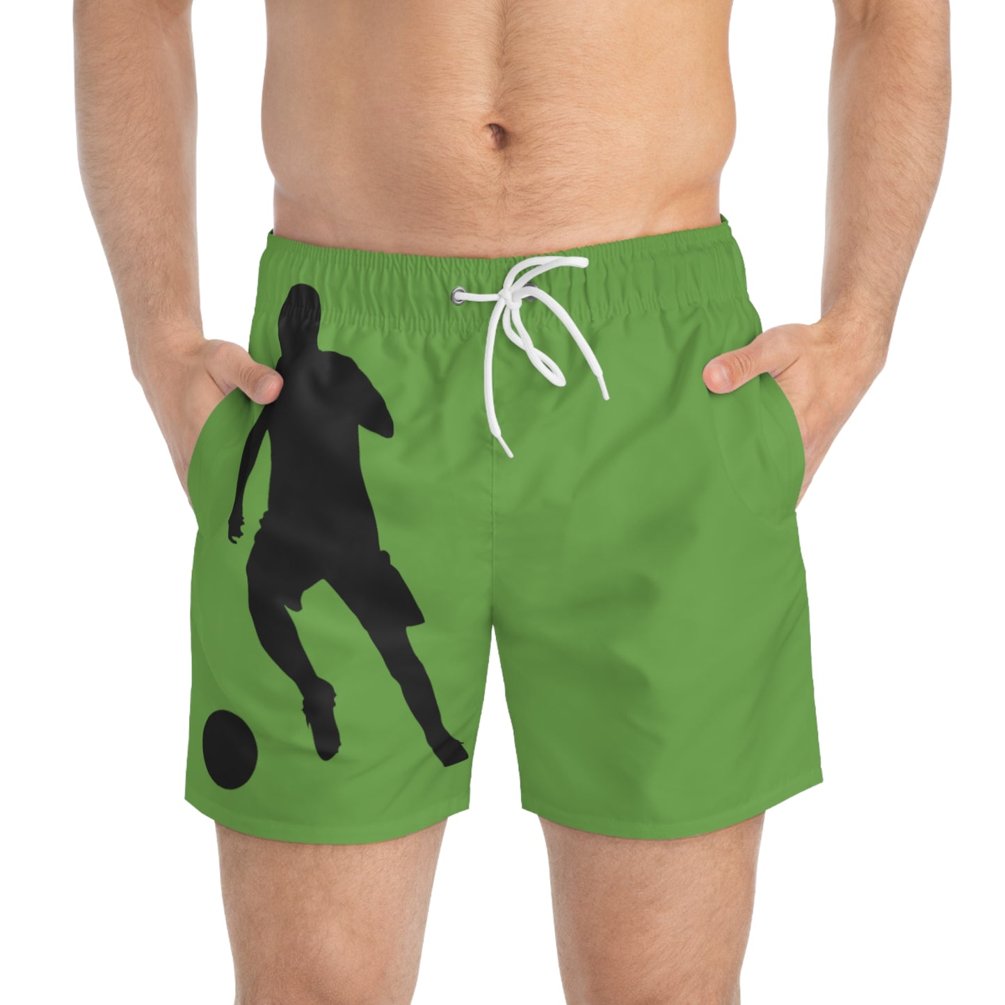 Swim Trunks: Soccer Green