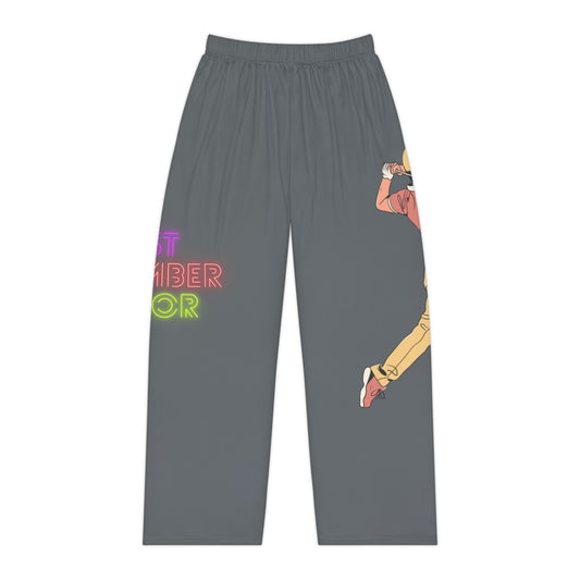 Women's Pajama Pants: Golf Dark Grey