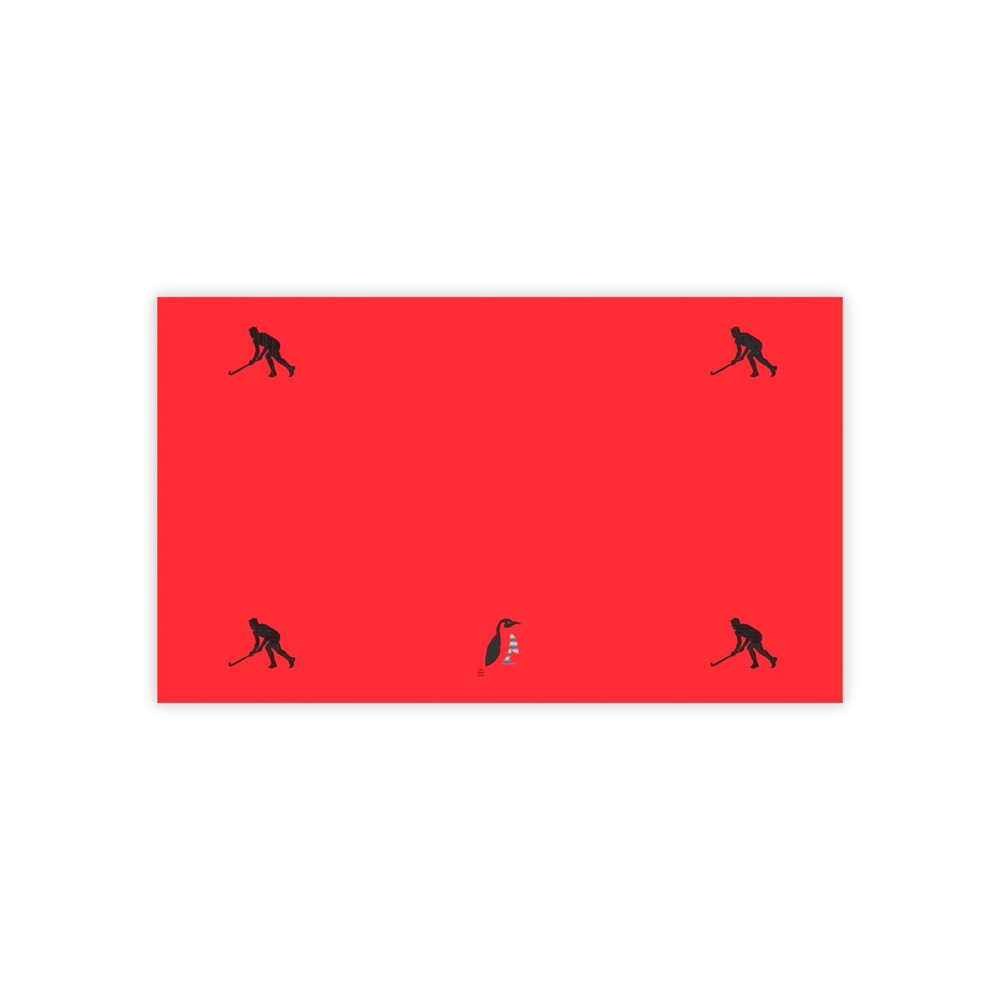 Post-it® Note Pads: Hockey Red