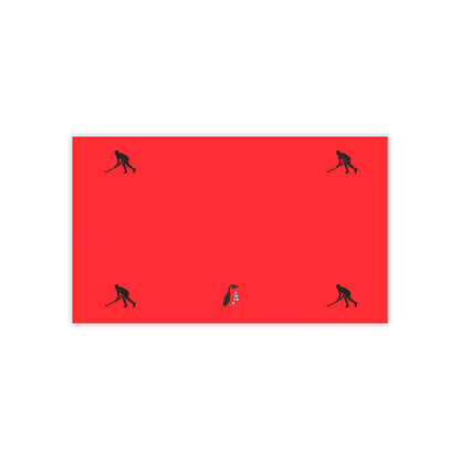 Post-it® Note Pads: Hockey Red