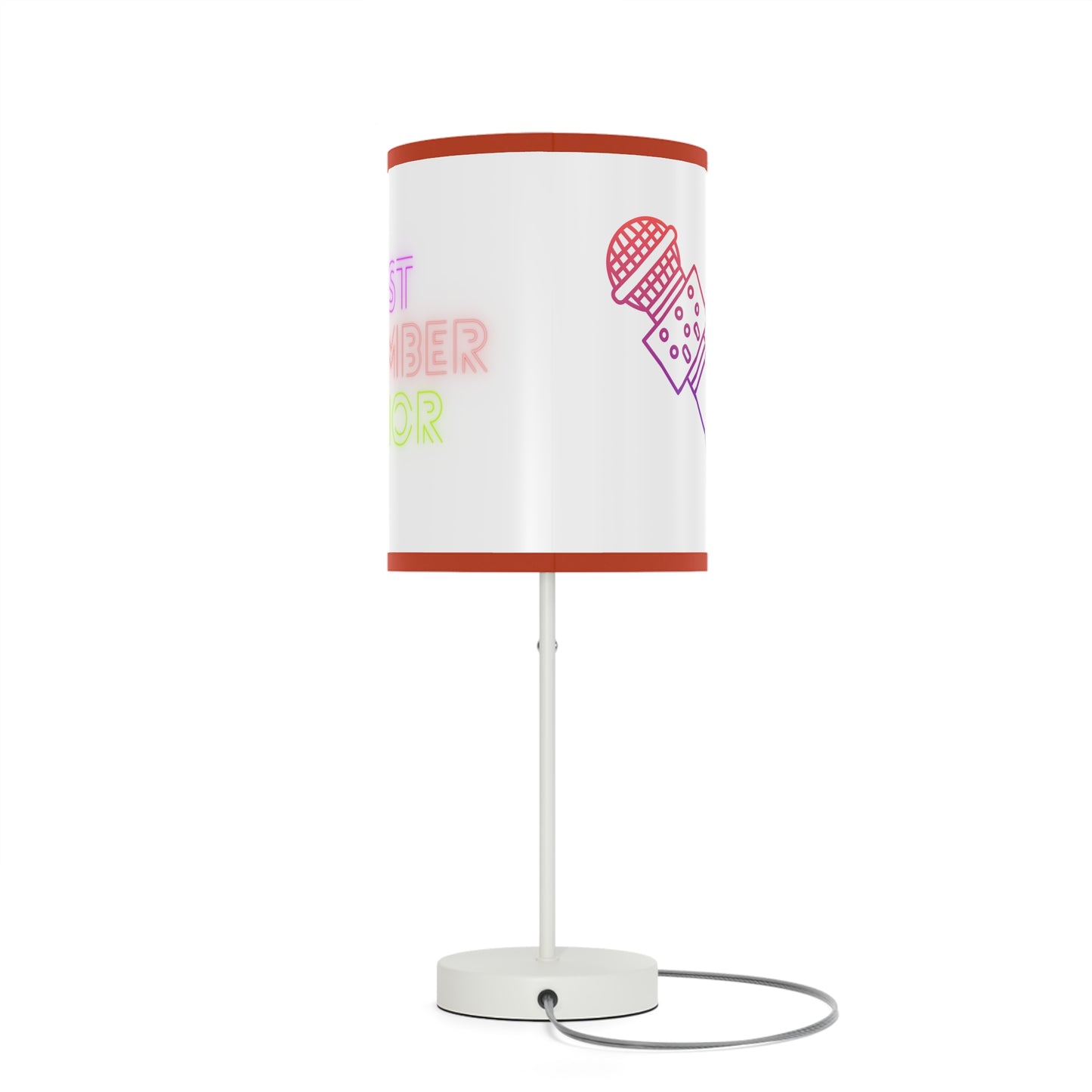 Lamp on a Stand, US|CA plug: Music White