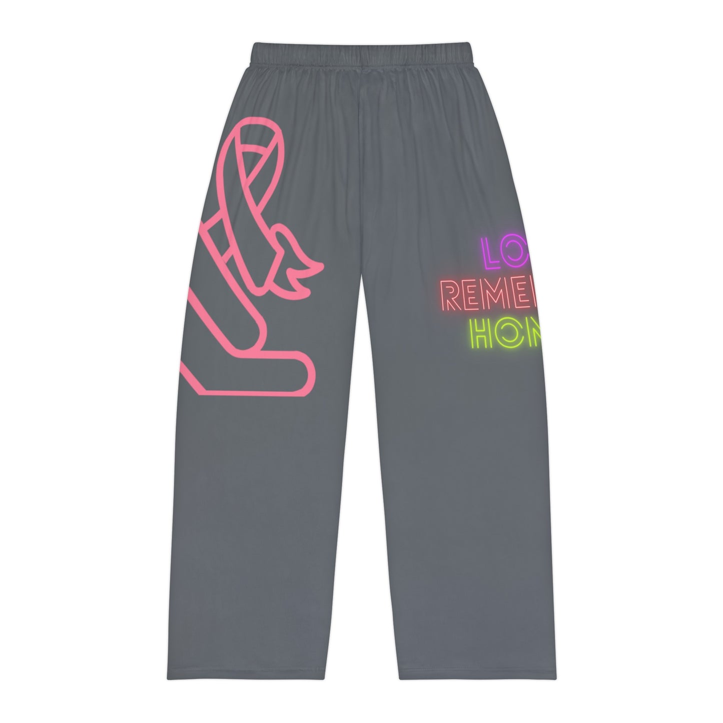 Men's Pajama Pants: Fight Cancer Dark Grey