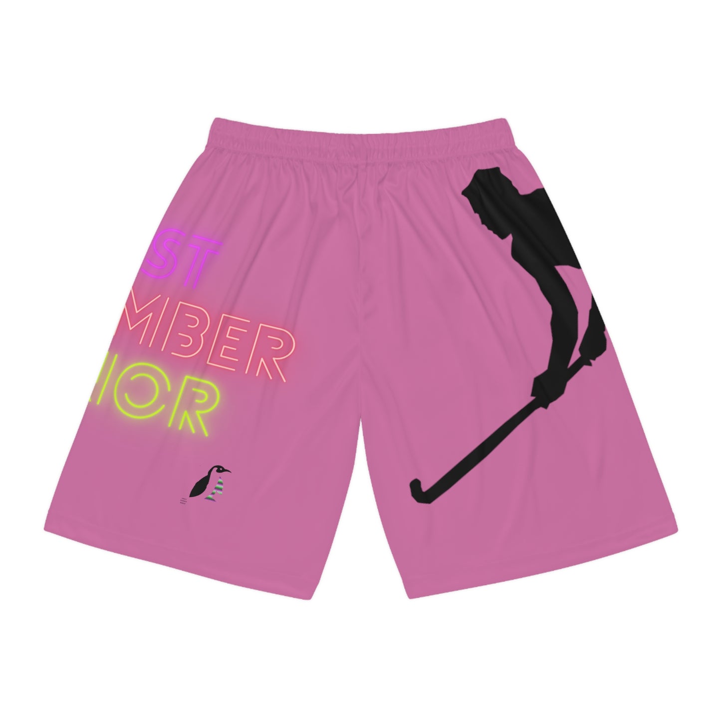 Basketball Shorts: Hockey Lite Pink