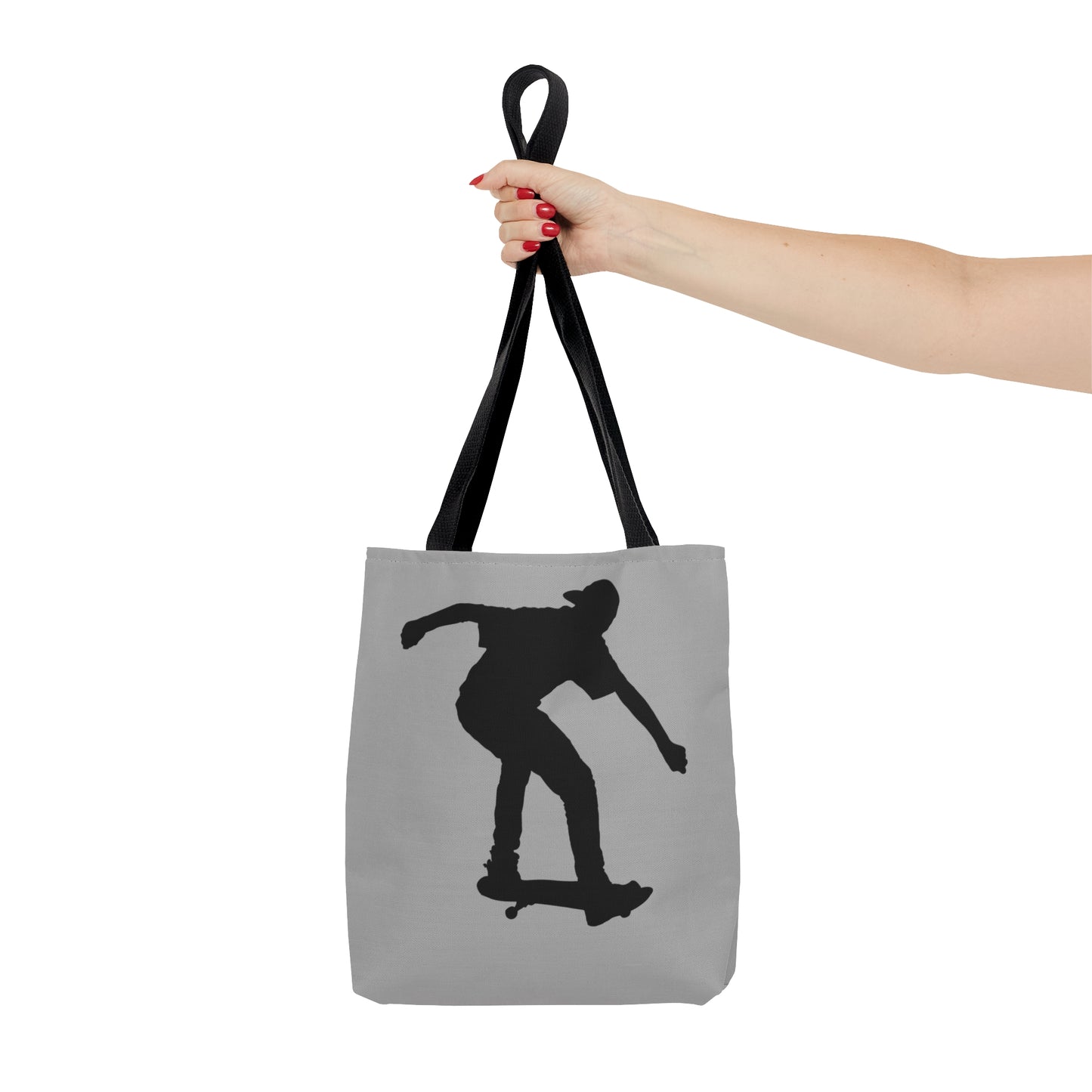 Tote Bag: Skateboarding Lite Grey