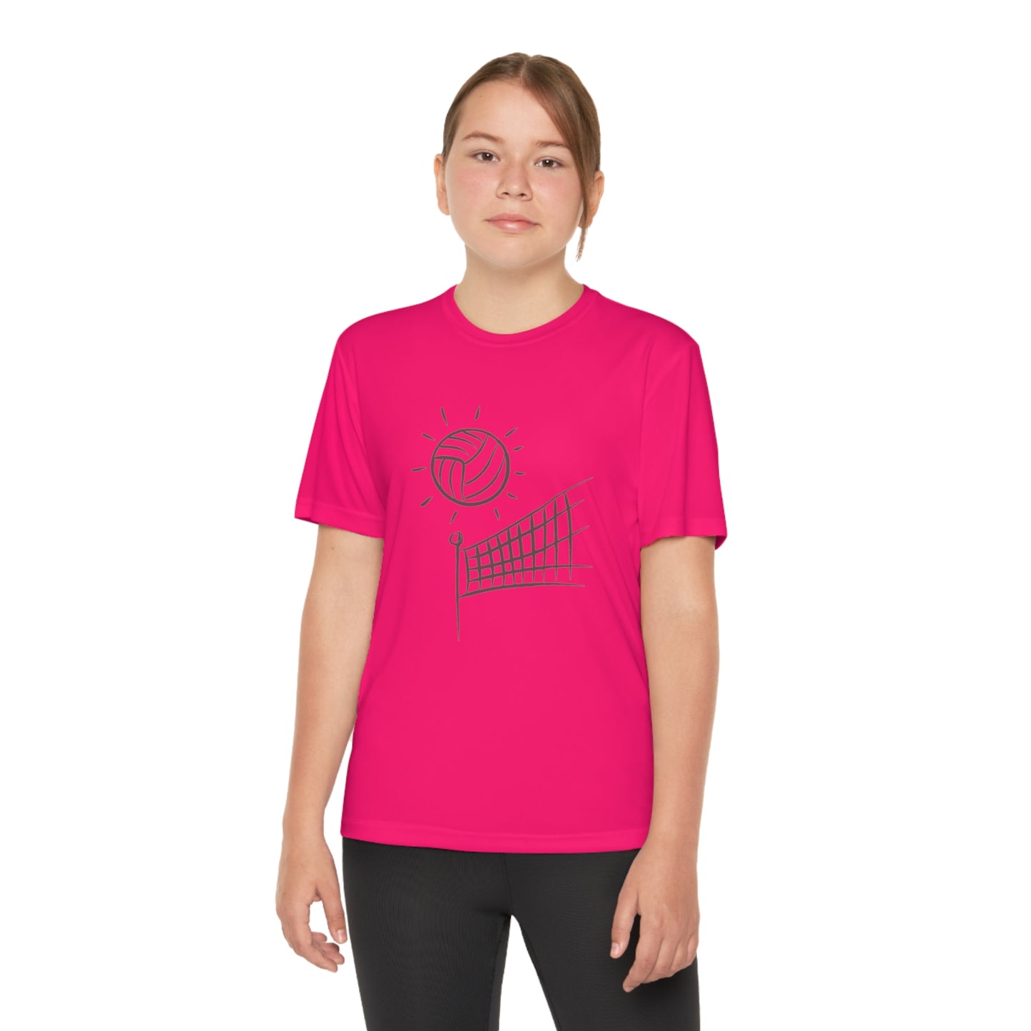 Youth Competitor Tee #2: Volleyball