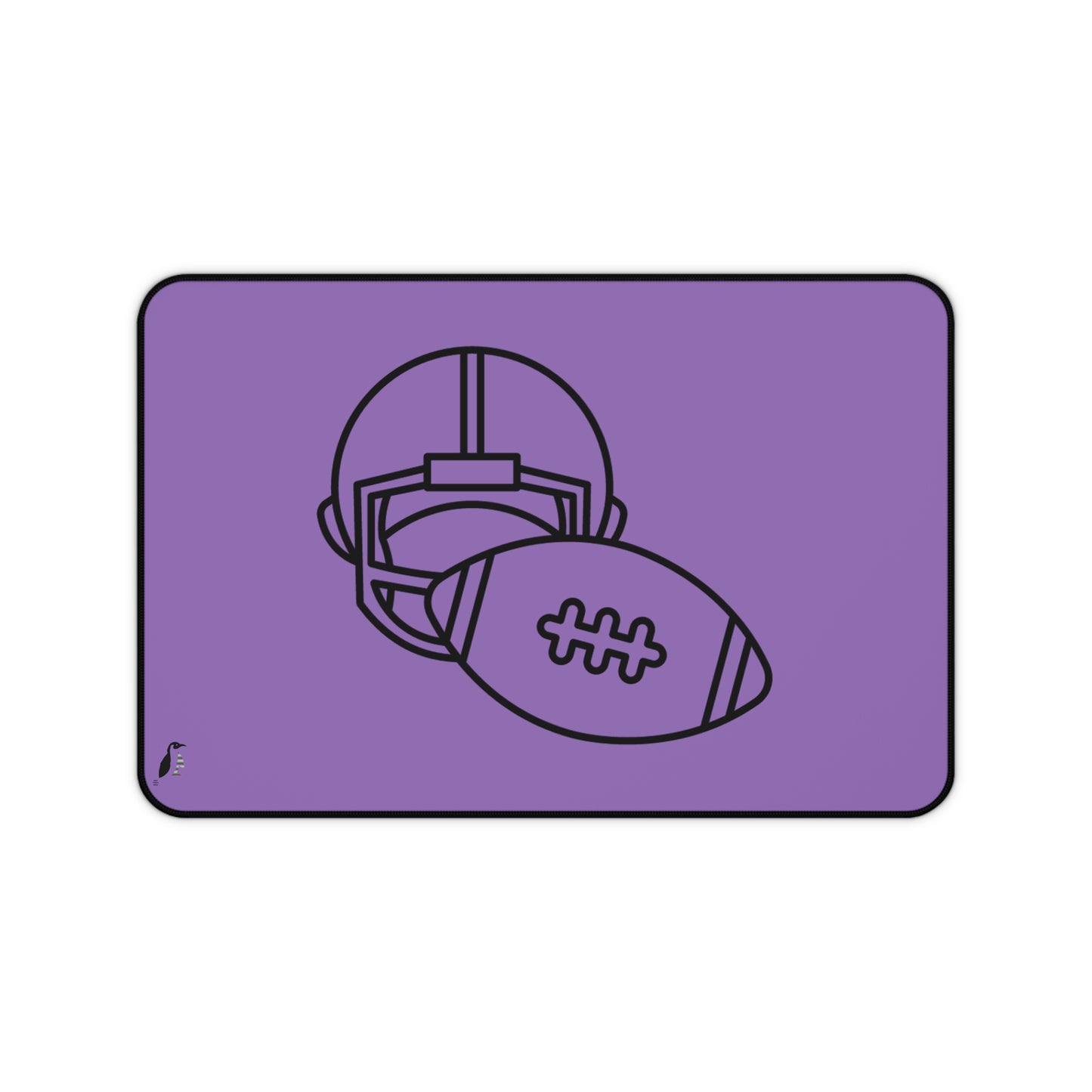 Desk Mat: Football Lite Purple