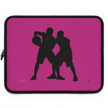 Laptop Sleeve: Basketball Pink