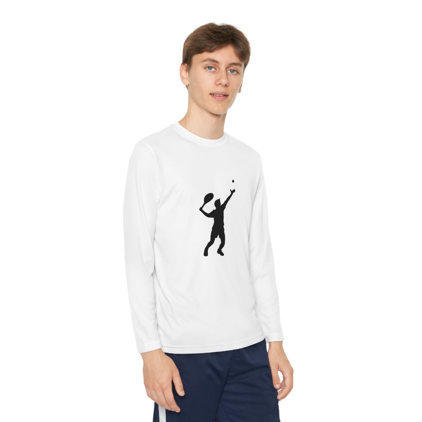 Youth Long Sleeve Competitor Tee: Tennis