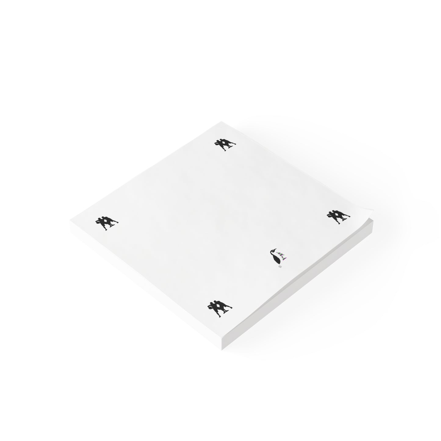 Post-it® Note Pads: Basketball White