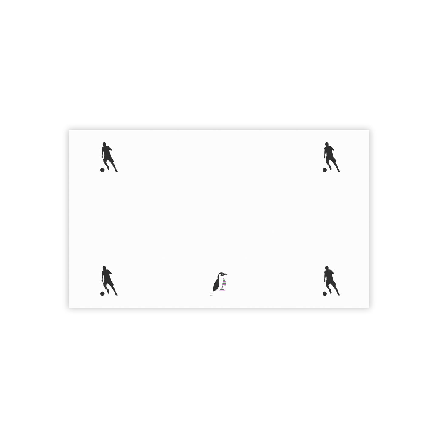 Post-it® Note Pads: Soccer White