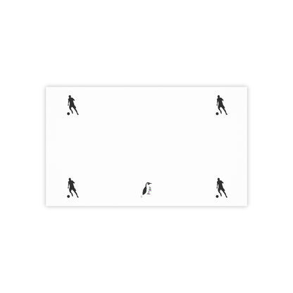 Post-it® Note Pads: Soccer White