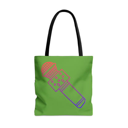 Tote Bag: Music Green