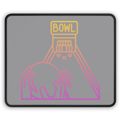 Gaming Mouse Pad: Bowling Grey