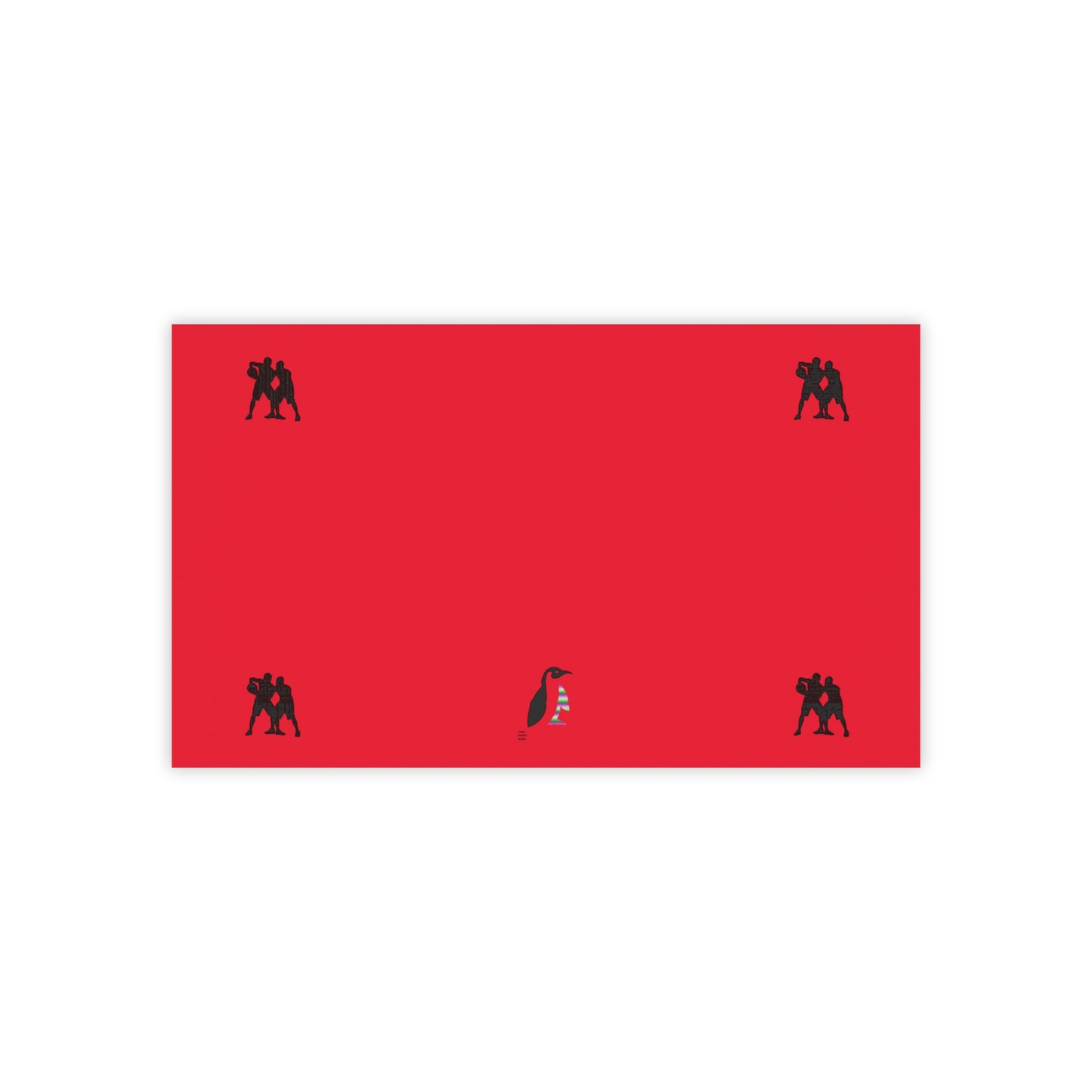 Post-it® Note Pads: Basketball Dark Red