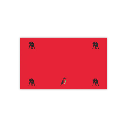 Post-it® Note Pads: Basketball Dark Red