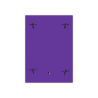 Post-it® Note Pads: Weightlifting Purple