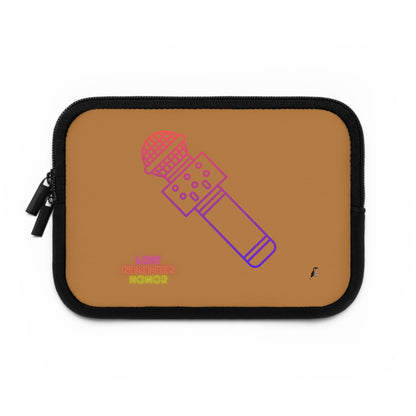 Laptop Sleeve: Music Lite Brown