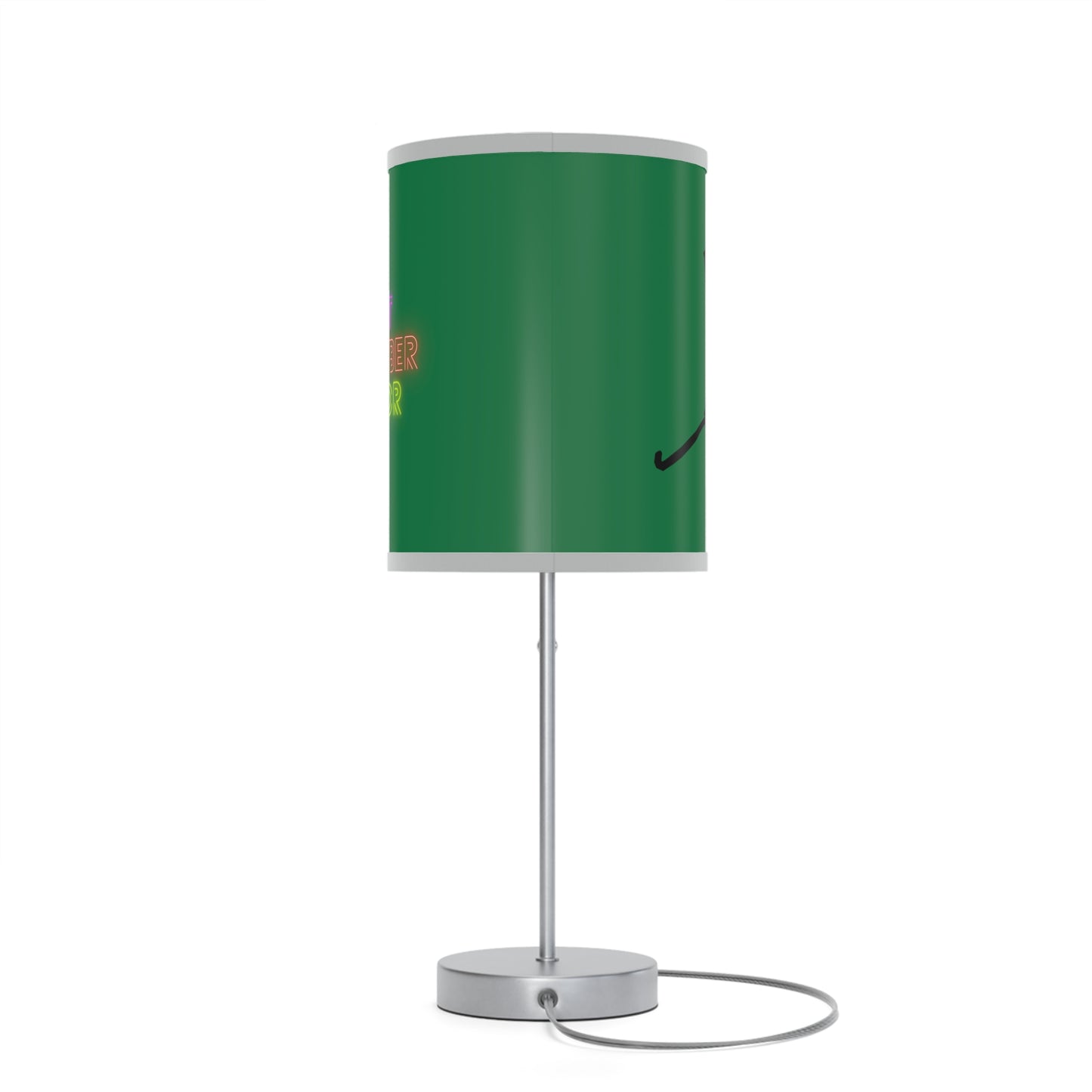 Lamp on a Stand, US|CA plug: Hockey Dark Green 