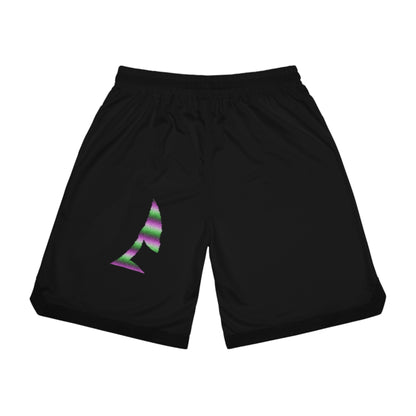 Basketball Rib Shorts: Lost Remember Honor Black