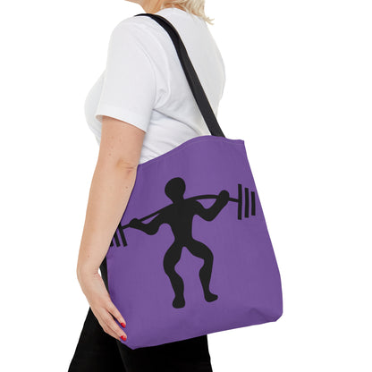 Tote Bag: Weightlifting Lite Purple